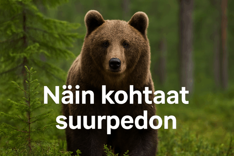 Näin kohtaat suurpedon Pyhärannan kunnassa. Karhuja havaitaan vain harvoin, mutta kun sen hetki koittaa, on hyvä osata toimia oikein. Lue ohjeet karhun kohtaamiseen Pyhärannan kunnassa.