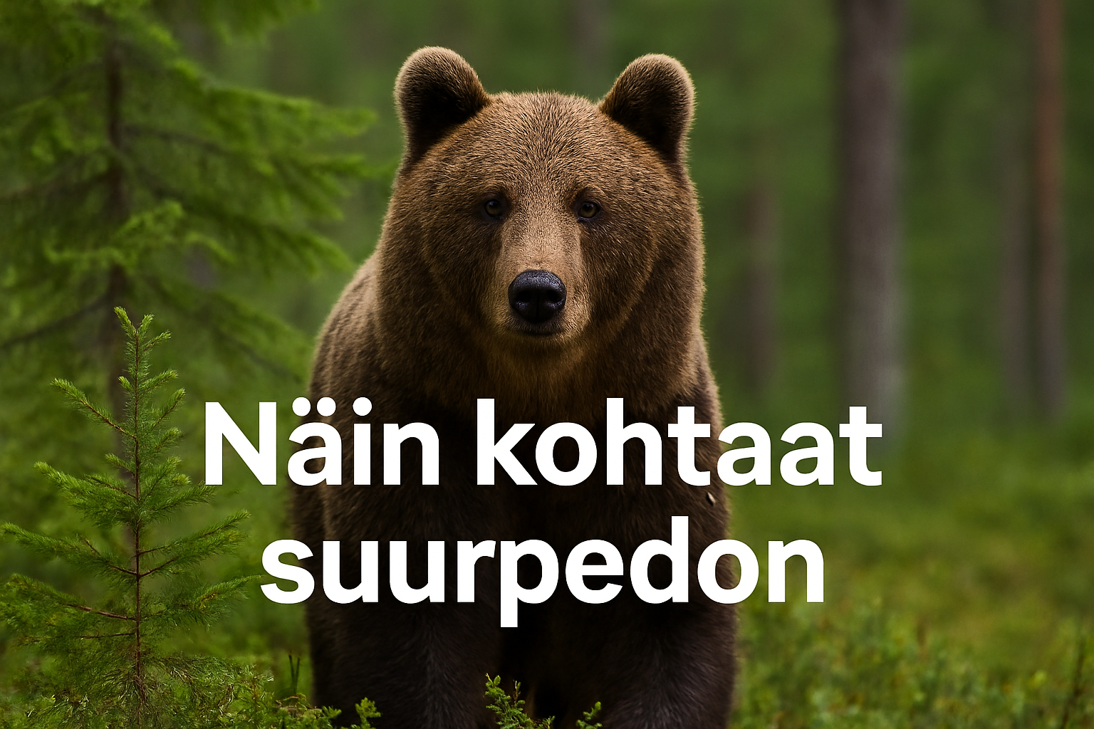 Näin kohtaat suurpedon Pyhärannan kunnassa. Karhuja havaitaan vain harvoin, mutta kun sen hetki koittaa, on hyvä osata toimia oikein. Lue ohjeet karhun kohtaamiseen Pyhärannan kunnassa.